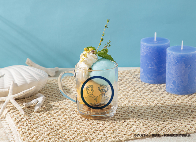 「【五条悟・夏油傑】最強の二人のサンデー」＜後発メニュー＞【【呪術廻戦】五条悟のワッフル・夏油傑のガレット！「呪術廻戦カフェ2024 懐玉・玉折」期間限定オープン】