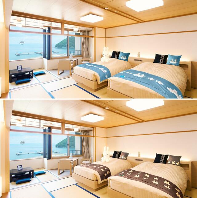 南部屋・海扇閣のコラボルーム（※画像はイメージです）【AOMORI×Dick Bruna TABLE】