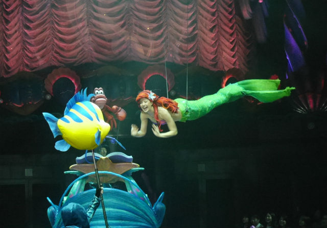 マーメイドラグーンシアター「キング・トリトンのコンサート」／東京ディズニーシー ©Disney