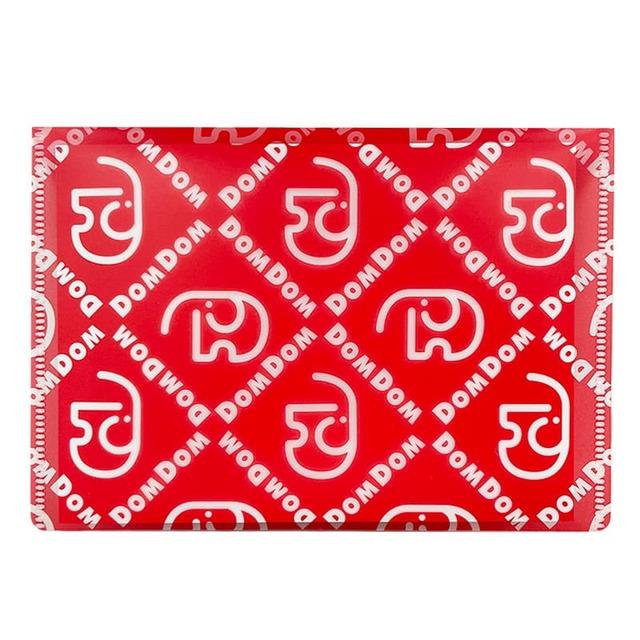 【郵便局×ドムドム】「ふせんセット（ケース付き）」ケース裏側