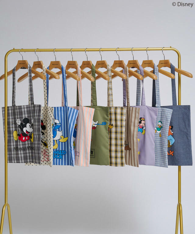 10ColトートBAG 2,990円｜AMERICAN HOLIC ディズニーコレクション「ミッキー＆フレンズ」