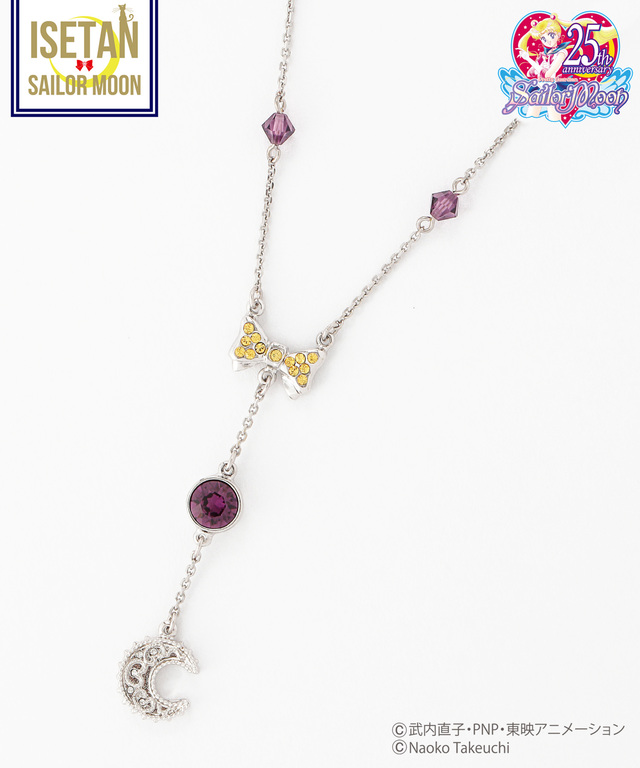 スワロフスキー®クリスタルコラボ ルナネックレス かぐや姫の恋人Ver.