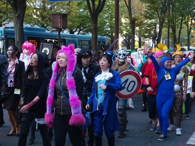 カワサキハロウィン&スターウォーズパレード