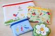 【「ゴディバ meets ピクミン」コレクション】用途によって使い分けられる、サイズ違いのポーチが便利！
