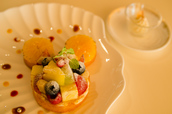 東京ディズニーシー・ホテルミラコスタ「ベッラヴィスタ・ラウンジ」笑味Sara「フルーツブリオッシュ ベッラヴィスタスタイル」　￥1,700（1日限定20食）