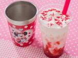 タピオカドリンク（ストロベリー＆ヨーグルト）、スーベニアタンブラー付き｜リフレッシュメントコーナー｜2,100円