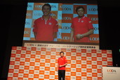 LIXIL×錦織圭選手／発表会の様子