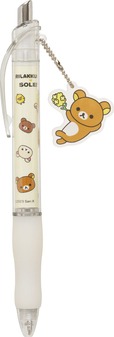【ナノハナとリラックマ・コラボグッズ】チャーム付きボールペン