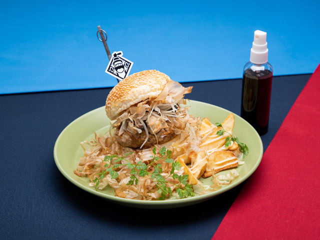 【狗巻棘】おかかバーガー/1,500円(税込1,650円)