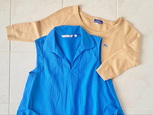 【UNIQLO×JW ANDERSON シアサッカーワンピース】中にトップスを着てもOK!それほど気温の高くない日におすすめ