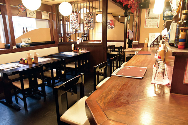 焼魚食堂 内観