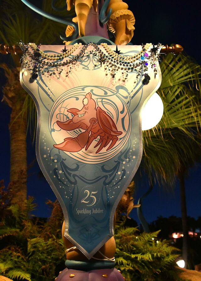 東京ディズニーシー25周年「スパークリング・ジュビリー」デコレーション