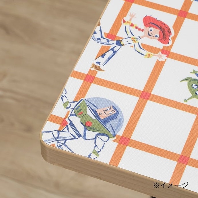 貼ってはがせるテーブルクロス トイ・ストーリーチェック 