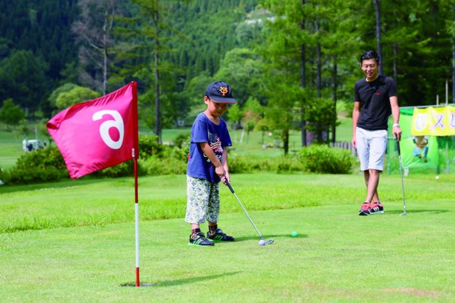 タングラム斑尾 パターゴルフ