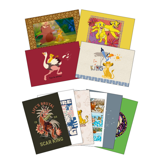 E賞 ポストカードセット|Happyくじ ディズニー『ライオン・キング』