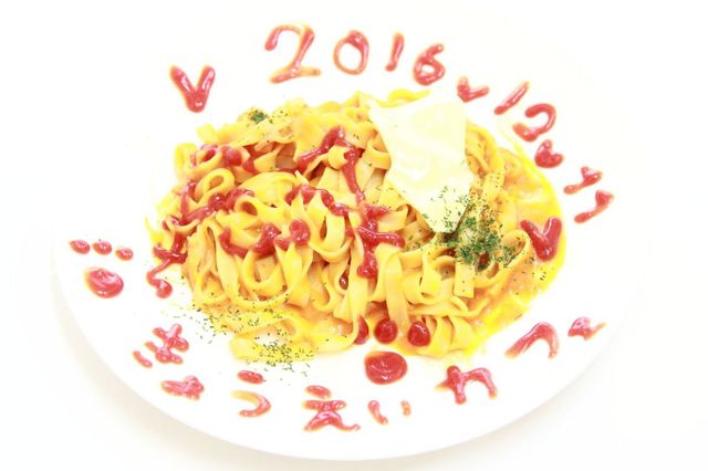 競泳水着カフェ完全オリジナルパスタ