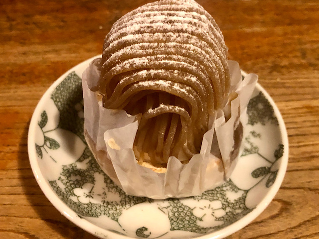 【ドトールコーヒー　熊本県産和栗のモンブラン】ドトールでは通年でモンブランを売っているのが推しポイントです