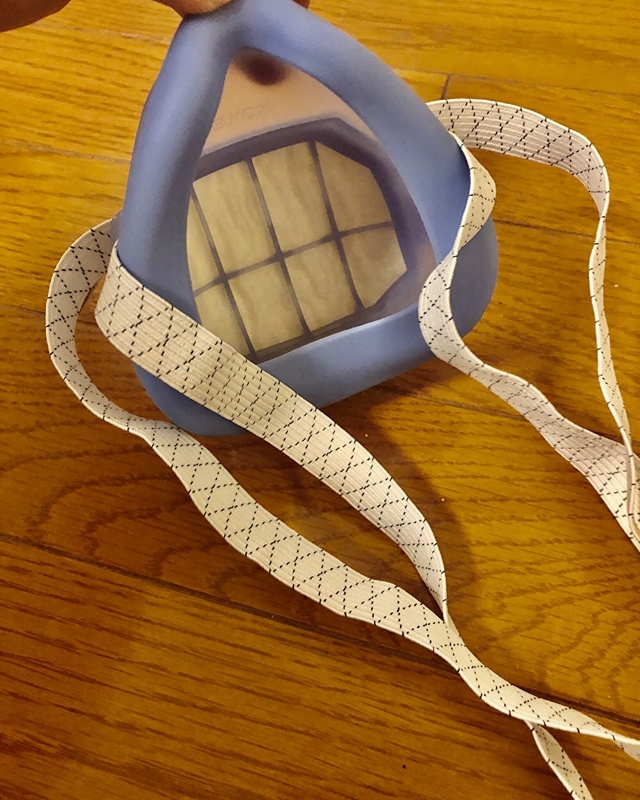 粉じん用簡易マスク