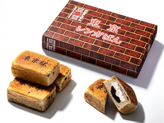 ＜4位＞　グランスタ東京限定 東京レンガぱん4個パック　1箱　1,660円／東京あんぱん豆一豆（まめいちず）（改札内1F 京葉ストリートエリア）【JR東京駅「グランスタ東京」イチ推しランキングBEST10～手土産（スイーツ）部門～】