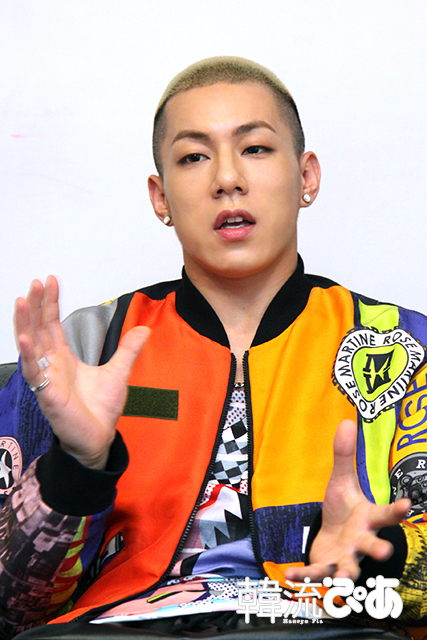 CROSS GENE・キャスパー＠『韓流ぴあ』取材中