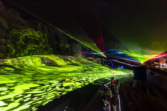 アパリゾート上越妙高「アパリュージョン2019」プロジェクションマッピング