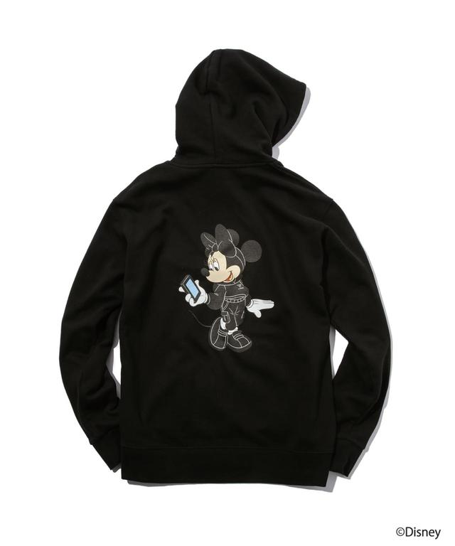 ミニーマウス/限定アートプリントパーカー