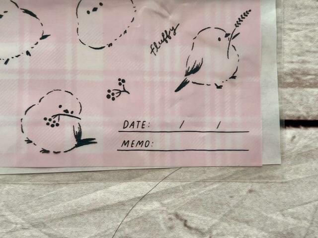 右下には、日付とメモを書ける欄があるのもうれしい！