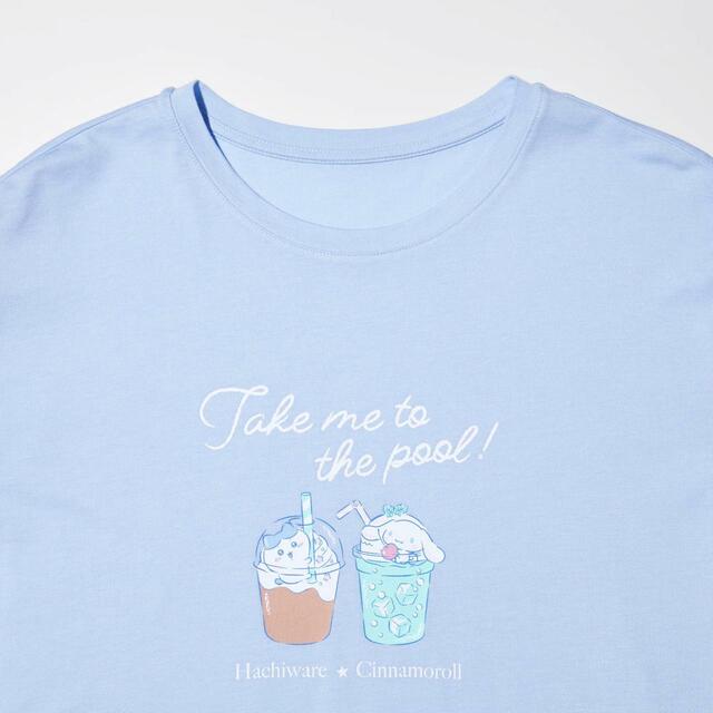 ちいかわ × サンリオキャラクターズ：スイーツコレクション ラウンジセット（半袖）¥2,990