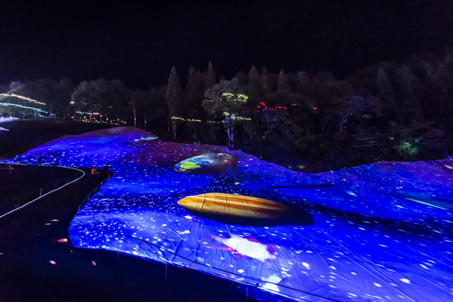 アパリゾート上越妙高「アパリュージョン2019」プロジェクションマッピング