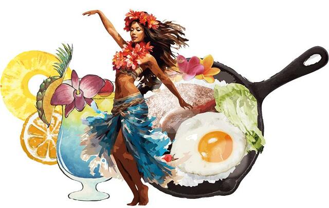 「企画イメージ」【ホテルニューオータニ大阪が『プールサイドビュッフェ～Hawaiian Hula in GW～』開催】