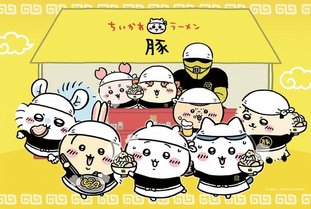 「企画イメージ」【「ちいかわラーメン 豚」が名古屋PARCOに期間限定オープン】