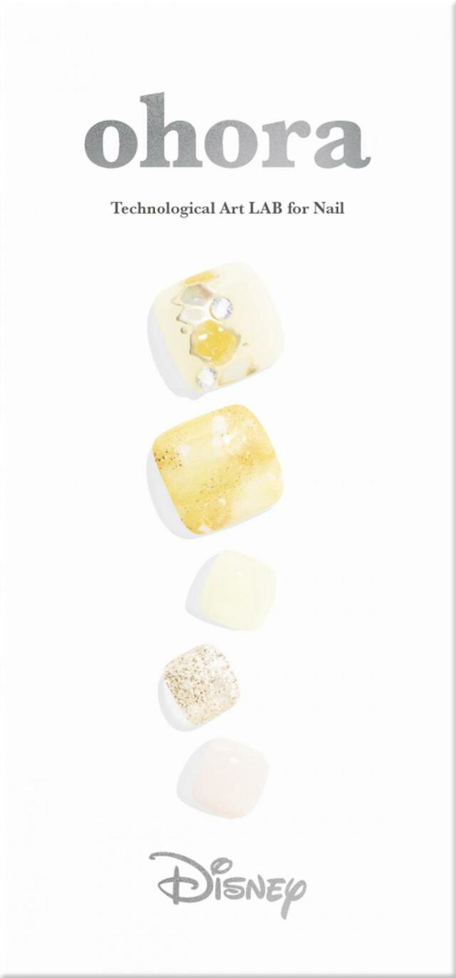 ネイルシール ベル - ohoraとディズニーストアとの共同企画第4弾