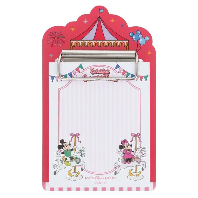 メモ 1,200円｜東京ディズニーリゾート新作ステーショナリーグッズ｜販売店舗：東京ディズニーランド「グランドエンポーリアム」、東京ディズニーシー「イル・ポスティーノ・ステーショナリー」｜発売日：2026年11月26日(木)