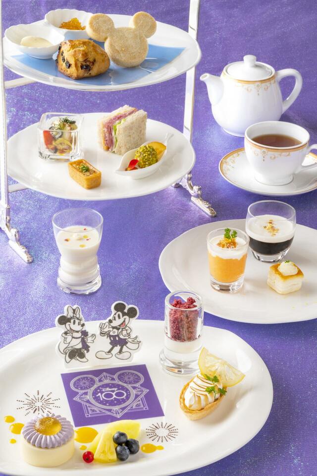 ドリーマーズ・ラウンジ “ディズニー100”　アフタヌーンティーセット