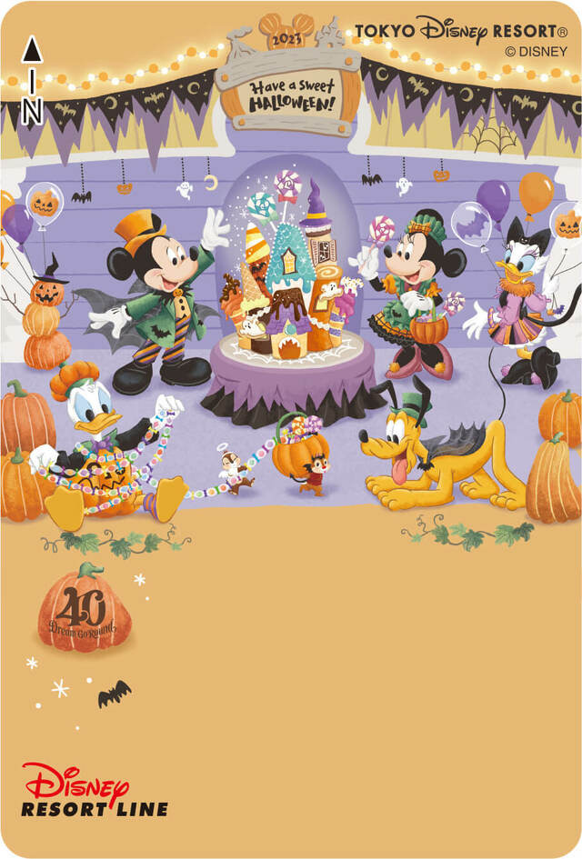 フリーきっぷ｜ディズニーリゾートライン｜東京ディズニーリゾート「ディズニー・ハロウィーン」2023
