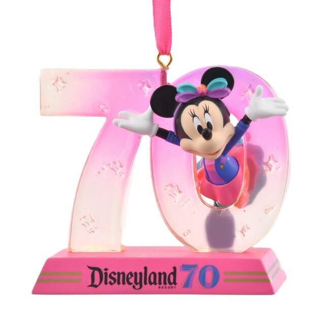 ミニー オーナメント DISNEYLAND RESORT 70TH CELEBRATION 2,800円