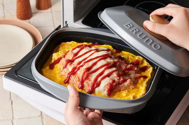 レンジメート プロ スクエア バイ ブルーノ 調理イメージ