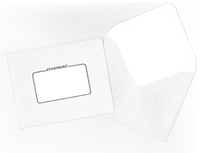 封筒もついています。