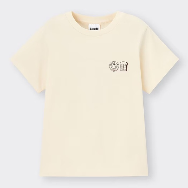 KIDS(男女兼用)グラフィックT(半袖) DORAEMON ¥990