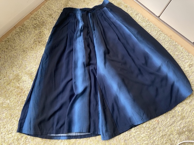 【ファッションセンターしまむら RPRグラデスカンツ】サイズはMとLがあります。身長162cmの筆者はLサイズを購入