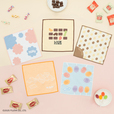 F賞　ハンドタオル（全5種／約25cm）お菓子袋をイメージしたパッケージ入りです。【タイトーくじ　PEKO×TEA TIME】
