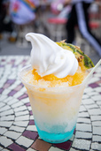 クリーム・シェイブアイス（トロピカルフルーツ）¥550