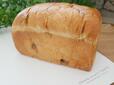 生地はふかふか柔らかく、しっとりとした食感が楽しめる。レーズンブレッド　税込770円