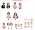 リカちゃんファミリー家系図