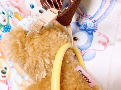 ダッフィー】タオルハンガーのぬいぐるみが可愛い! リメイク不要で