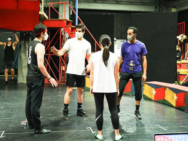 ミュージカル『ピピン』稽古の様子