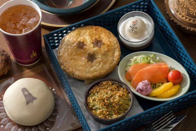 アレンデールロイヤルセット(シーフード) 3,500円|アレンデール・ロイヤルバンケット|アナと雪の女王「フローズンキングダム」内レストラン|東京ディズニーシー「ファンタジースプリングス」メニュー