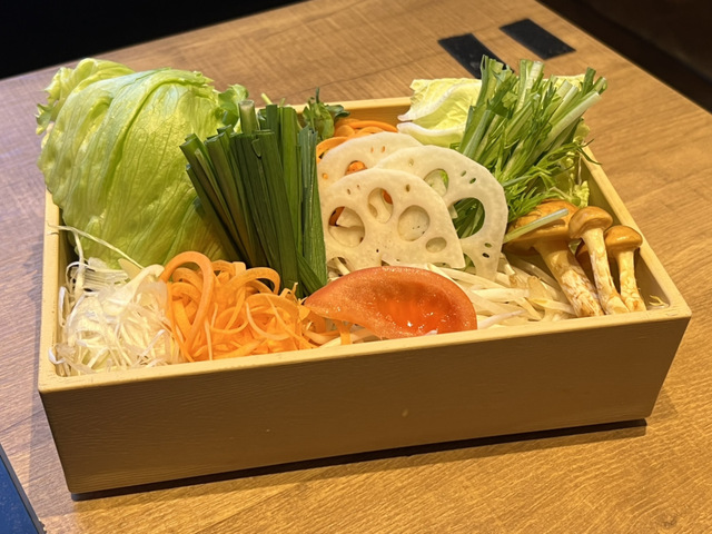 【温野菜　野菜の盛り合わせ】1日分の野菜が食べられる