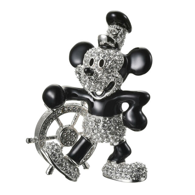 【Arribas Brothers】ミッキー フィギュア Jeweled Steamboat Willie 18,150円