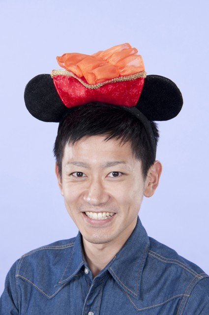 ミッキーカチューシャ着用例